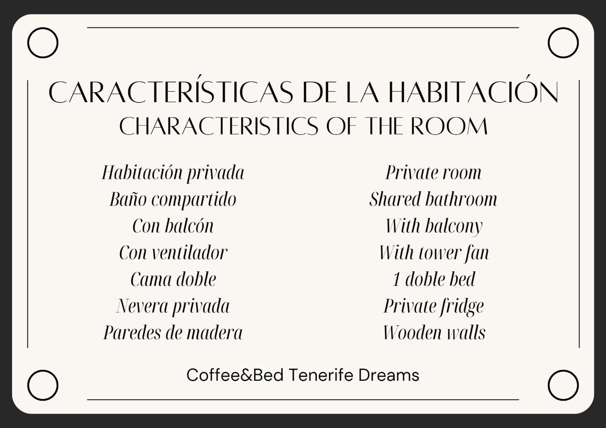 Coffee&Bed Tenerife Dreams Hotel Santa Cruz de Tenerife Kamer foto