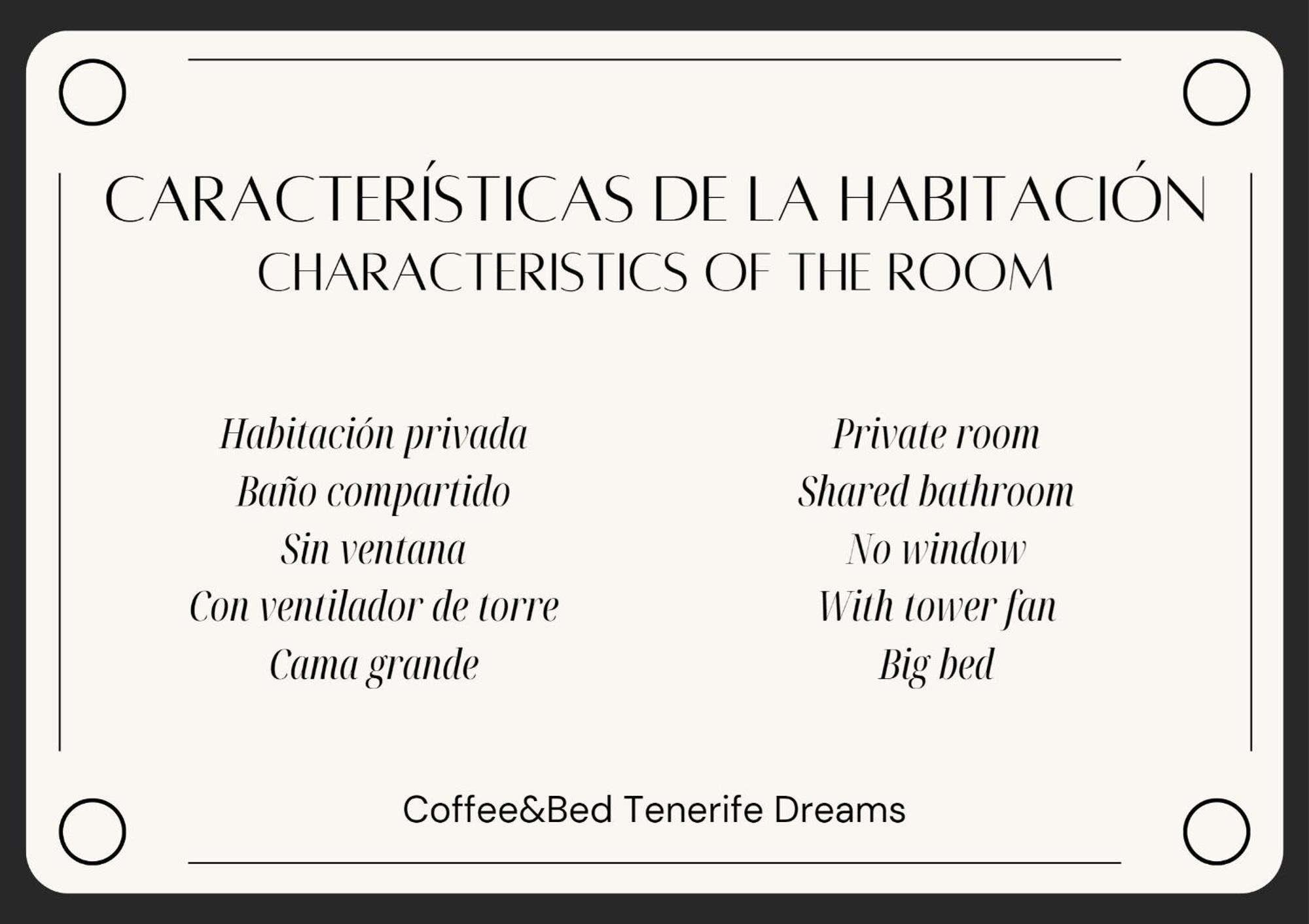 Coffee&Bed Tenerife Dreams Hotel Santa Cruz de Tenerife Kamer foto