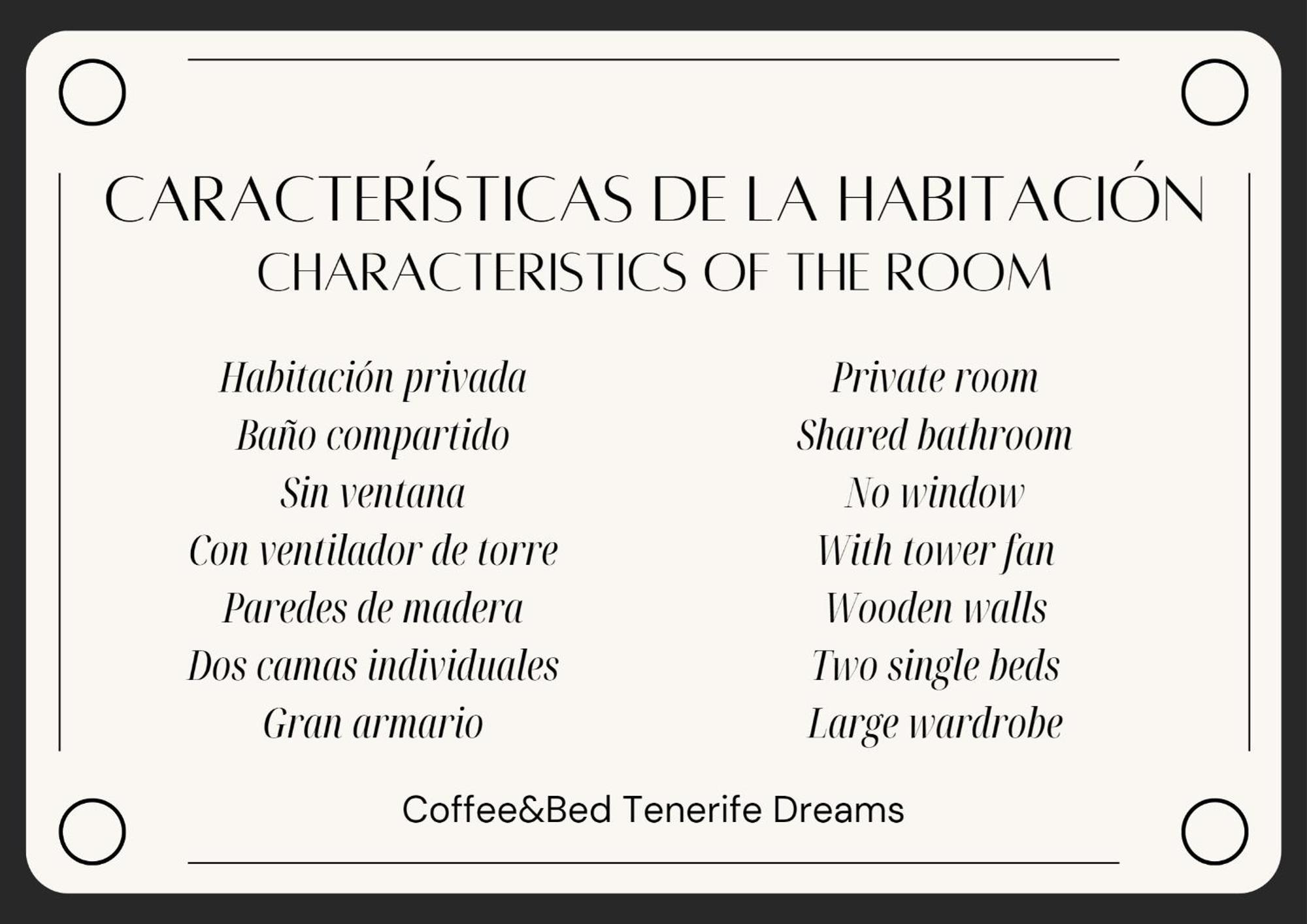 Coffee&Bed Tenerife Dreams Hotel Santa Cruz de Tenerife Kamer foto